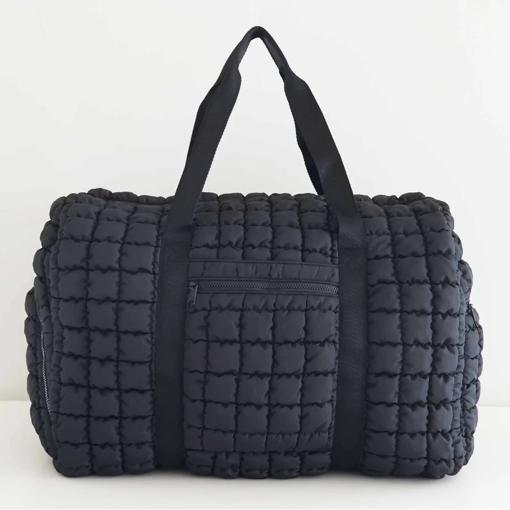 Black Weekender Bag